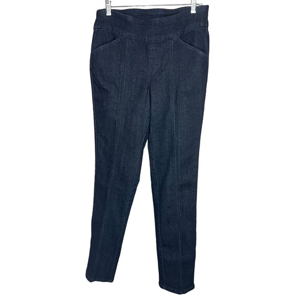 D & Co Denim and Company comfortable and versatile 10T pull on stretch - Picture 1 of 11